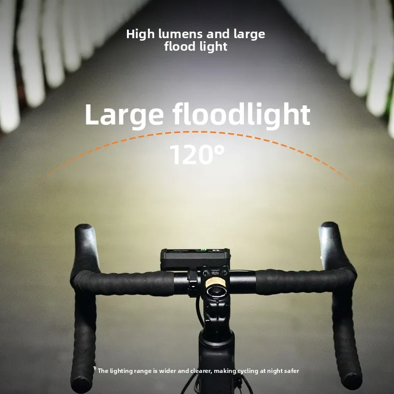 ACRUNU LED Cykellygte USB Genopladelig Cykellys - 4 Tilstande Cykelforlygte
