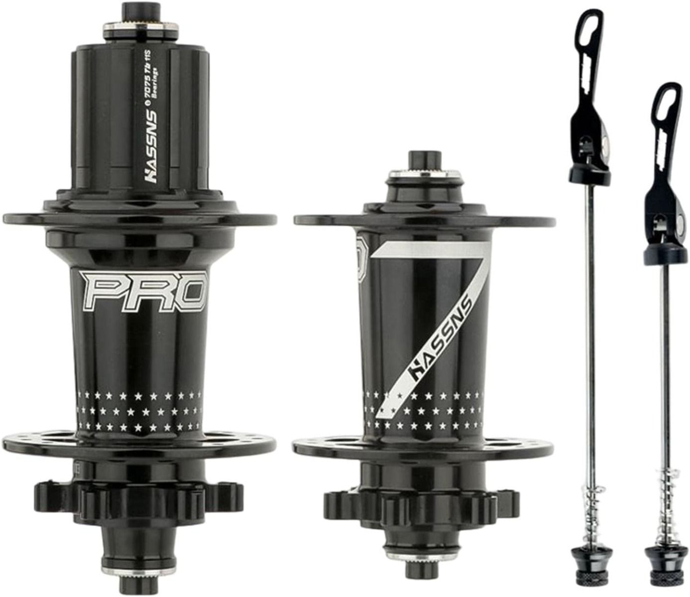HASSNS PRO7 MTB-nav 32 huller leje mountainbike hurtigudløser-nav 32h Noisy Cube cykelbøsninger