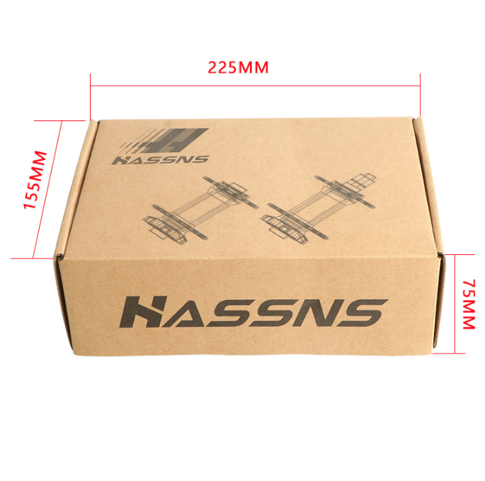 HASSNS PRO7 MTB-nav 32 huller leje mountainbike hurtigudløser-nav 32h Noisy Cube cykelbøsninger