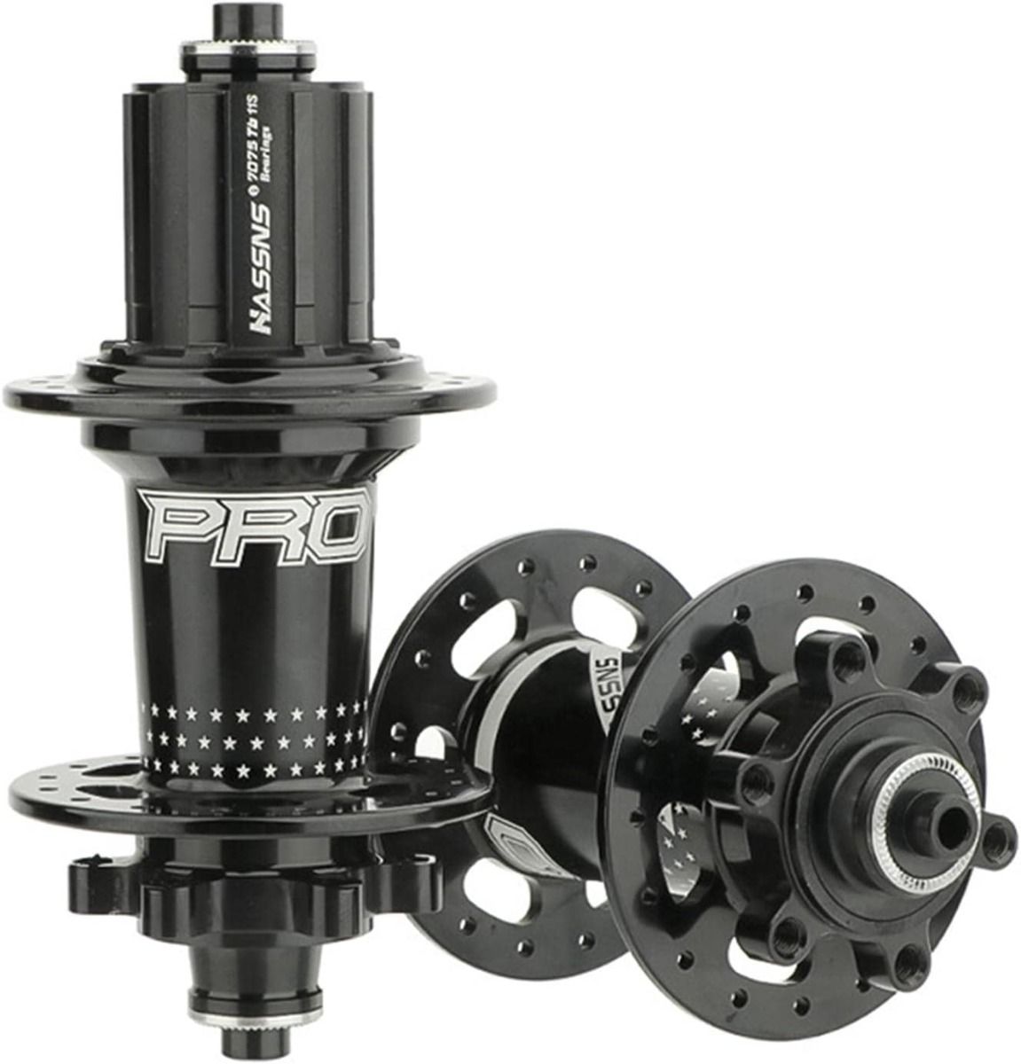HASSNS PRO7 MTB-nav 32 huller leje mountainbike hurtigudløser-nav 32h Noisy Cube cykelbøsninger