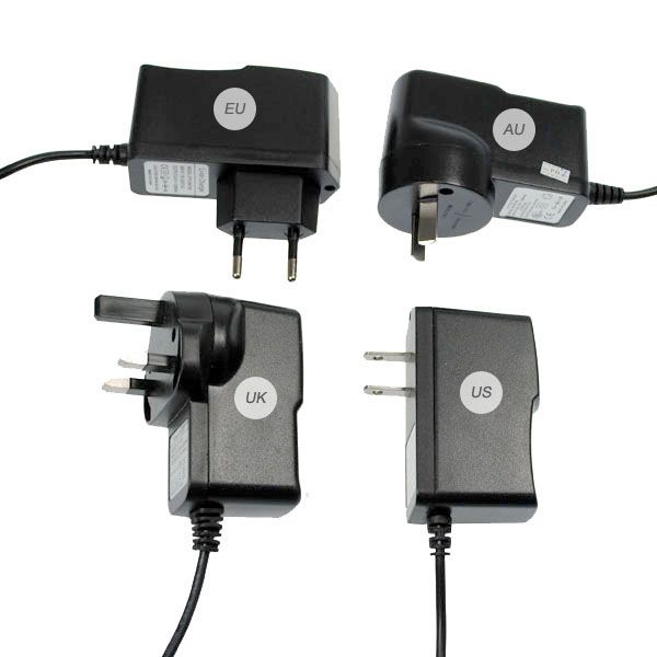 UltraFire H-8408 8.4V Li-ion 1000mA Cykellygteoplader - letvægt, bærbar, universel kompatibilitet