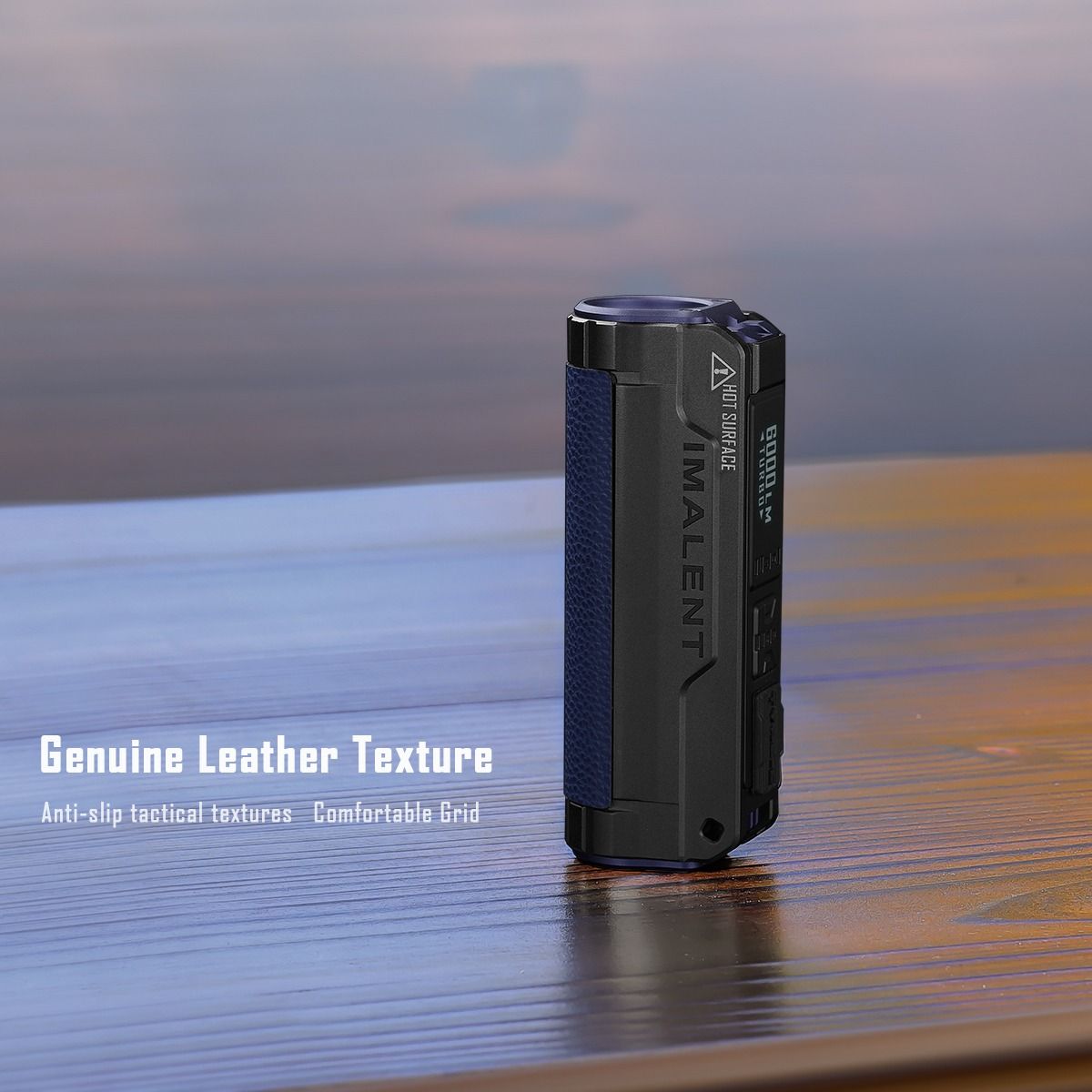 IMALENT BL70 6000 Lumen Type-C genopladelig LED EDC lommelygte