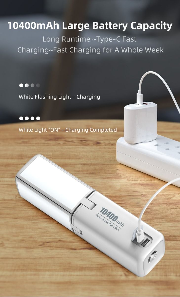 Klarus CL2 750 Lumen Freefolding Campinglampe Bærbar Øjenvenlig Alsidig Lampe med 7 Lystilstande