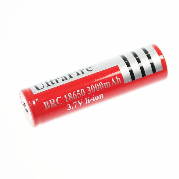 Ultrafire BRC 3000mAh 3.7V Li-Ion Høj Kapacitet Genopladeligt Batteri til Lommelygter og Bærbare Gadgets