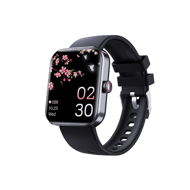 F57L Smart Watch Blodsukker Blodtryk Puls Temperatur Overvågning Sport Overvågning 1,91 Tomme Sn