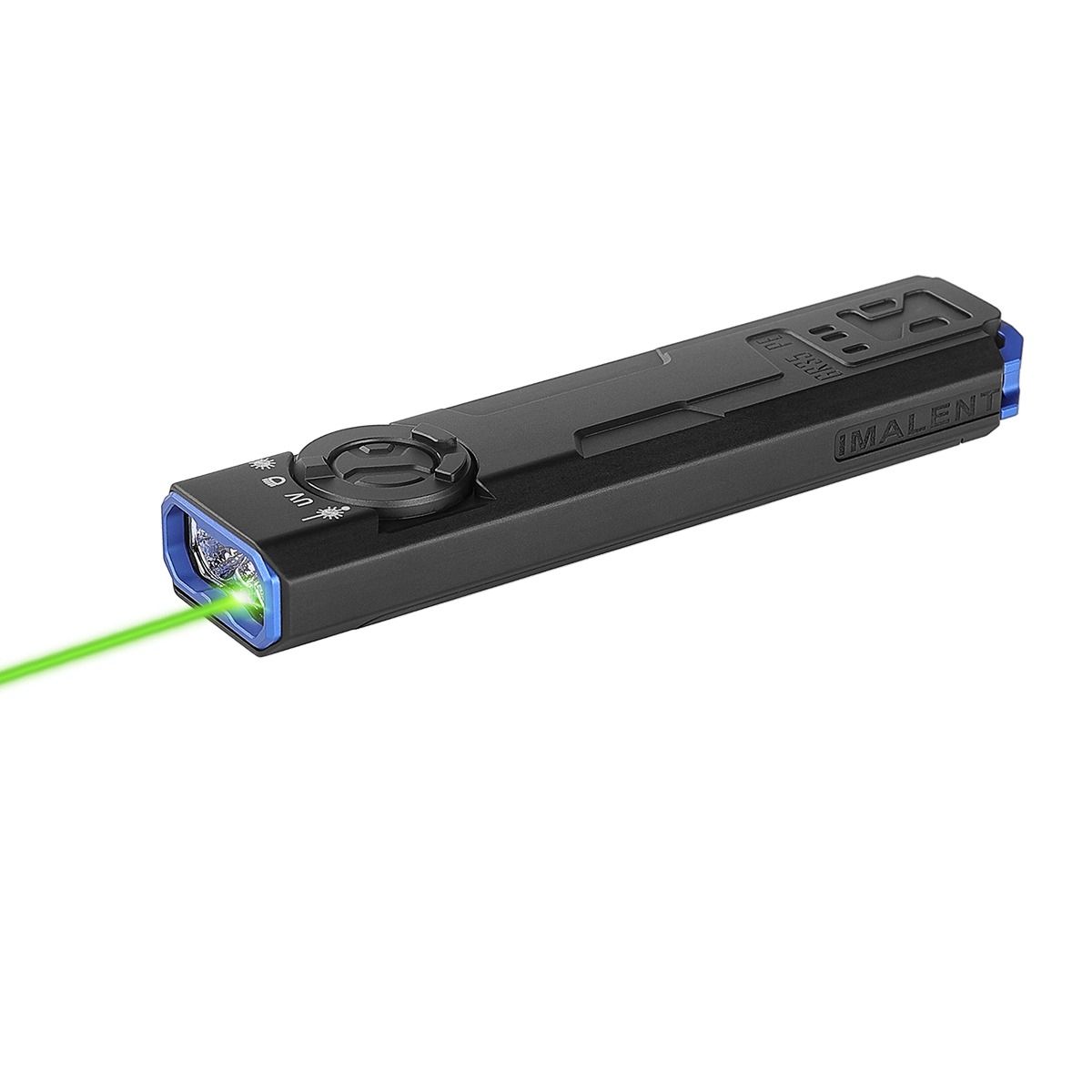 IMALENT GR35 2800 lumen LED EDC-lommelygte (grøn)