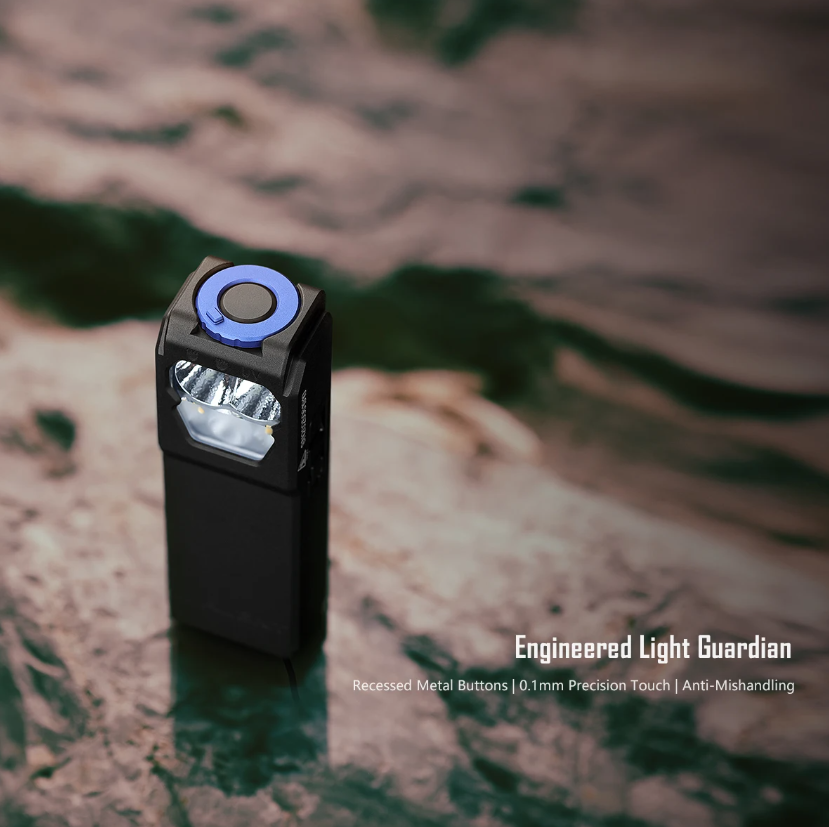 IMALENT GR36 EDC 2800 Lumens Type-C Genopladelig Magnetisk Superlys Clip-on LED Lommelygte