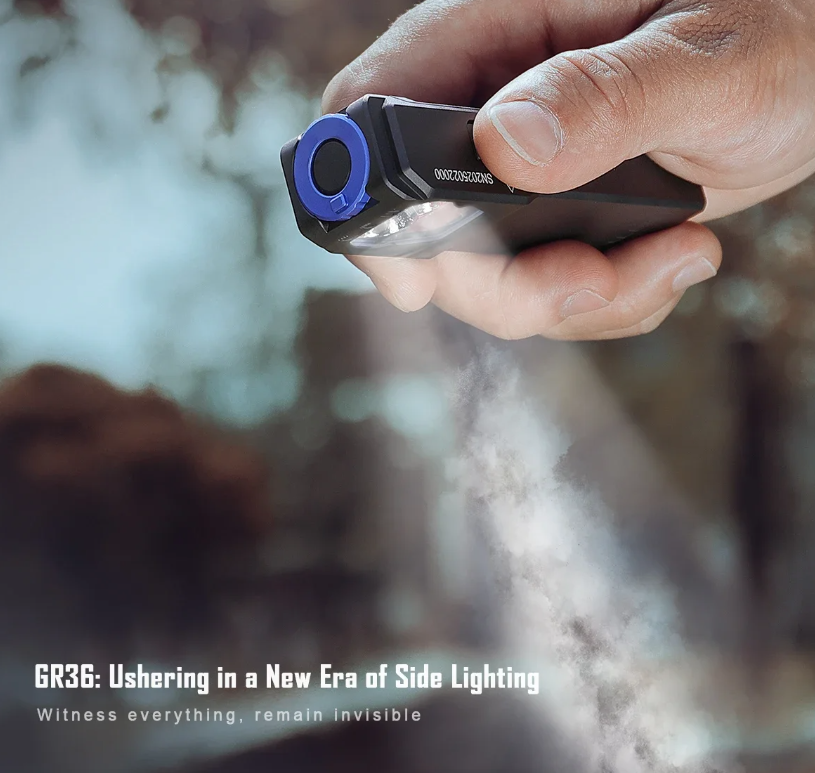 IMALENT GR36 EDC 2800 Lumens Type-C Genopladelig Magnetisk Superlys Clip-on LED Lommelygte