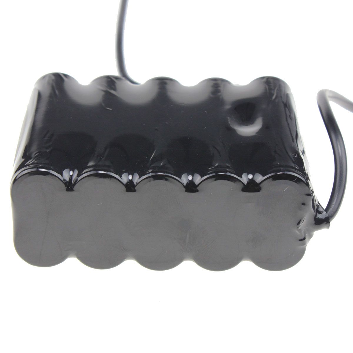 Kraftfulde natteture 5521 DC interface 8,4V 22000mAh cykellygte batteri vandtæt høj kapacitet genopladelig