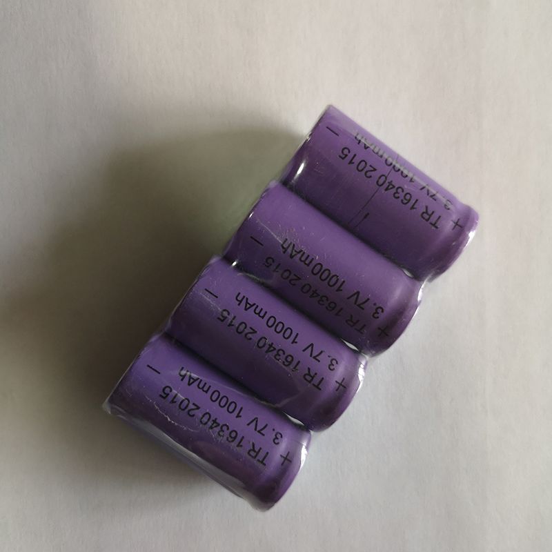 UltraFire TR 16340 1000mAh 3.7V Genopladeligt Li-ion batteri Høj kapacitet Miljøvenlig til gadgets