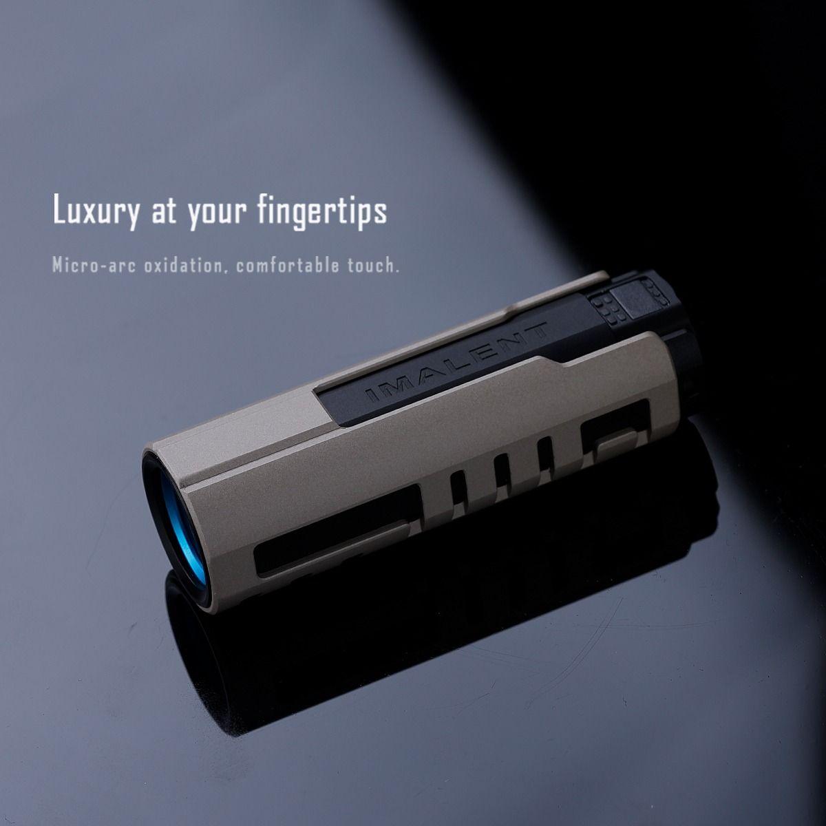 IMALENT LD35 1200 lumen LED Type-C genopladelig EDC lommelygte