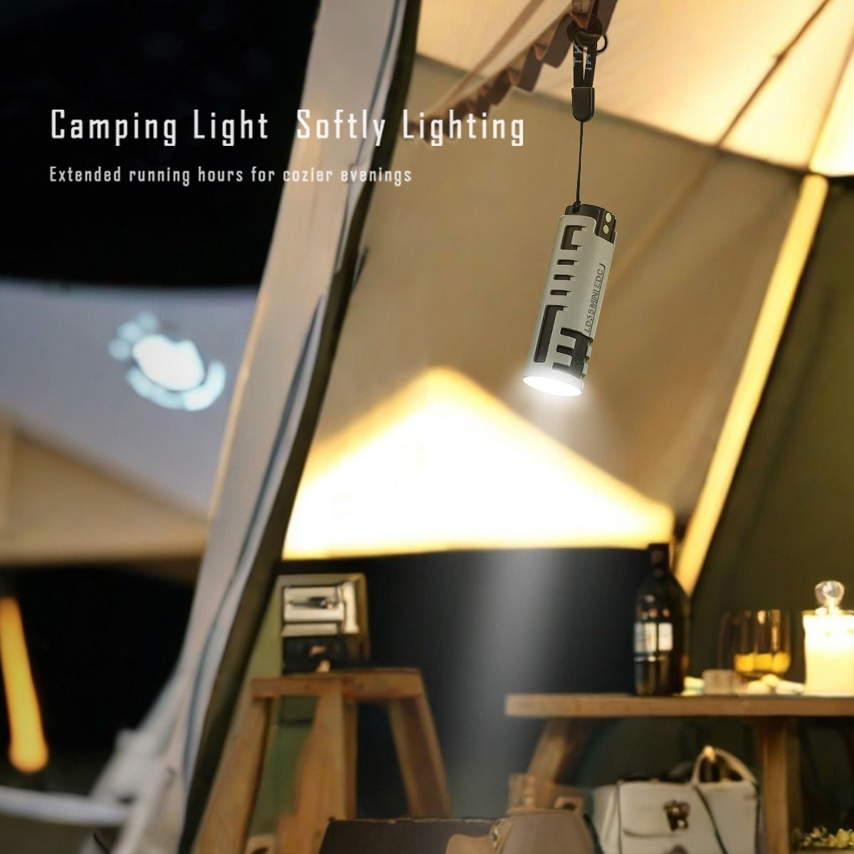 IMALENT LD35 1200 lumen LED Type-C genopladelig EDC lommelygte