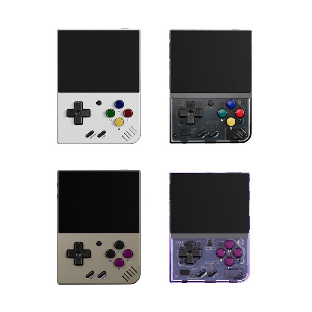 MIYOO Mini Plus Bærbar Retro Spilkonsol 3,5-tommer IPS-skærm Letvægts Klassiske Videospil Kompakt