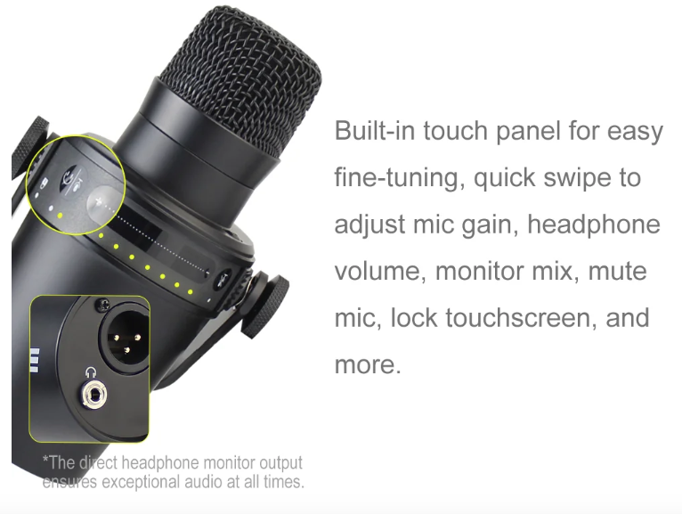 MV7 Professionel dynamisk mikrofon til podcasting, live streaming og optagelse af lyd i høj kvalitet