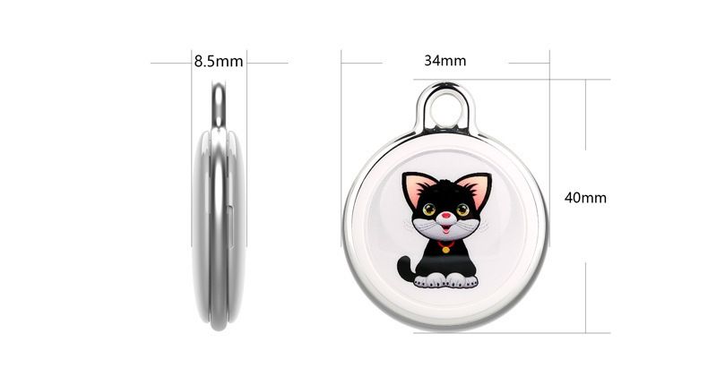 Innovativ hundetracker Airtag-hundehalsbånd Realtidslokalisering Bluetooth-sporing Vigtige ting for hundeejere