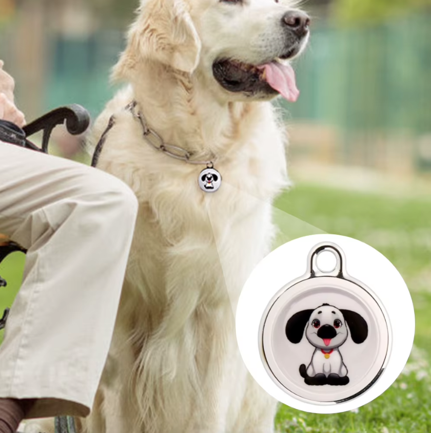 Innovativ hundetracker Airtag-hundehalsbånd Realtidslokalisering Bluetooth-sporing Vigtige ting for hundeejere