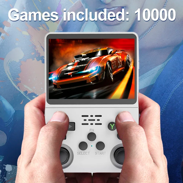 R36S Retro Håndholdt Videospilkonsol 3,5 tommer skærm 10000 klassiske spil Linux-system Bærbar gaming
