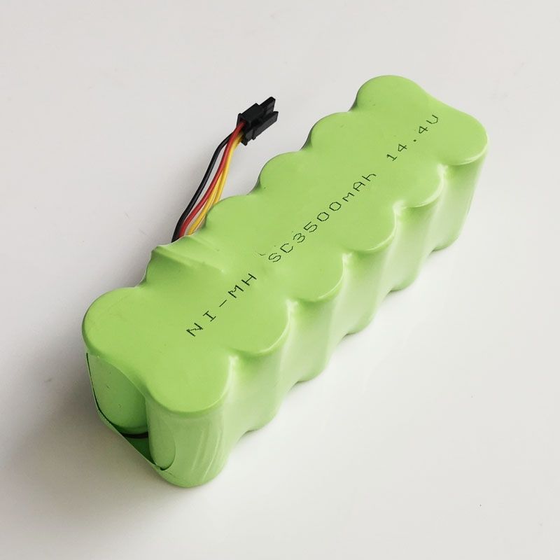 Kraftigt 14,4V 3500mAh NI-MH SC genopladeligt batteri til længere støvsugningssessioner