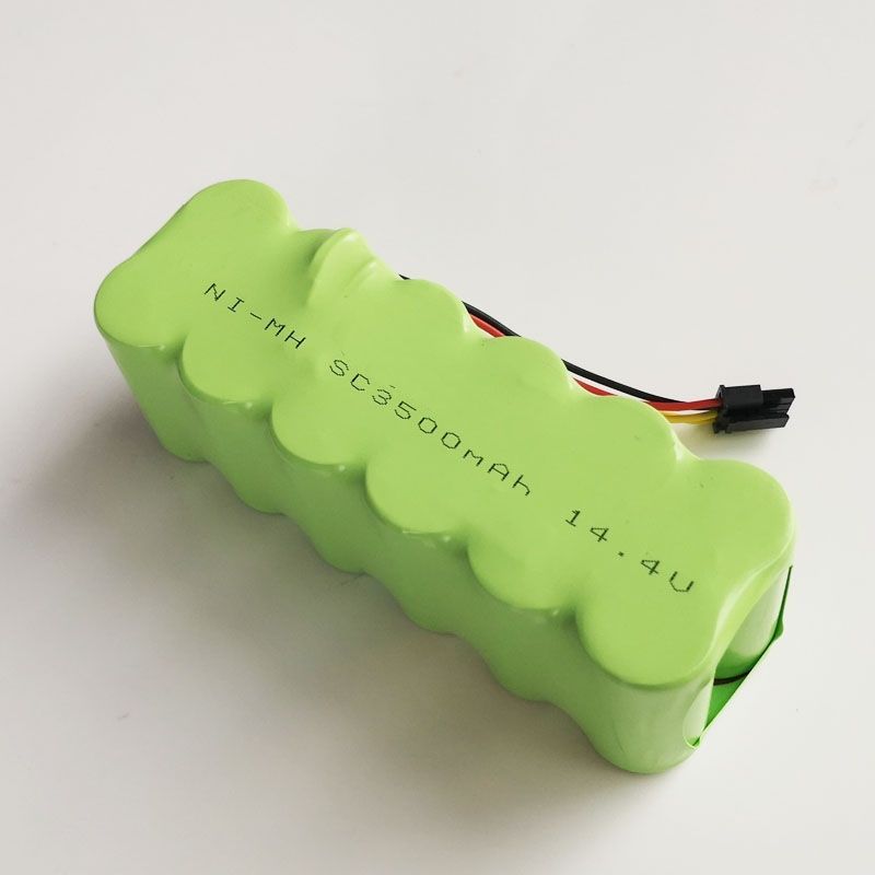 Kraftigt 14,4V 3500mAh NI-MH SC genopladeligt batteri til længere støvsugningssessioner