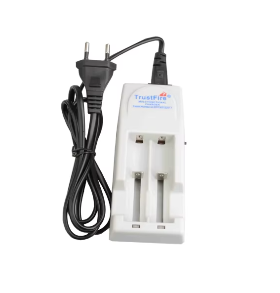 TrustFire TR-001 Li-ion batterioplader til 18650 14500 16340 med samtidig opladning og sikkerhedsfunktioner