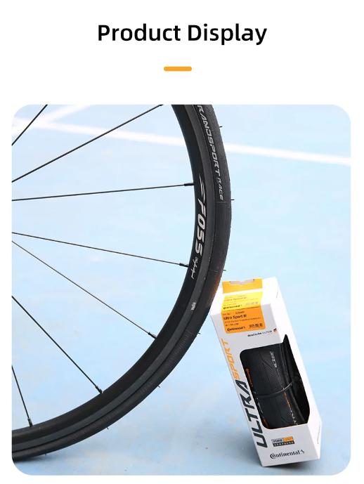 Continental ULTRA SPORT Ⅲ GRAND SPORT RACE landevejscykeldæk 700x23C/25C/28C letvægt, holdbart, punkteringssikkert