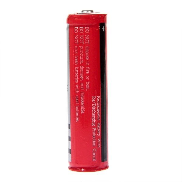 UltraFire 18650 3.7V 3000mAh genopladeligt batteri til lommelygter, vape-enheder og højstrømsenheder – miljøvenlig