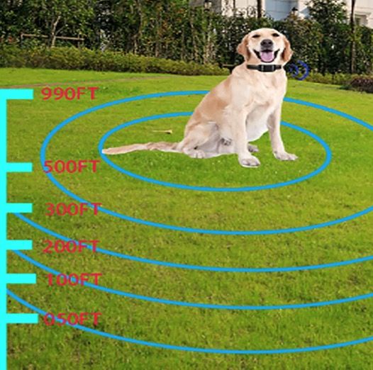 Kæledyr Trådløst Elektronisk Hegn Smart Hundetræningsenhed To-i-en Ergonomisk Antigøhalsbånd 2025